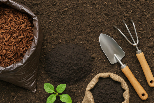 everything your garden needs in one place mulch, soil, and tools at the best price