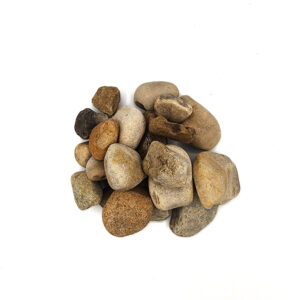 1 1/2" washed river rock