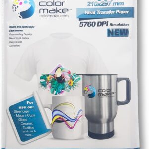 Papel de Sublimación A4 (100 grs / 100 Hojas)
